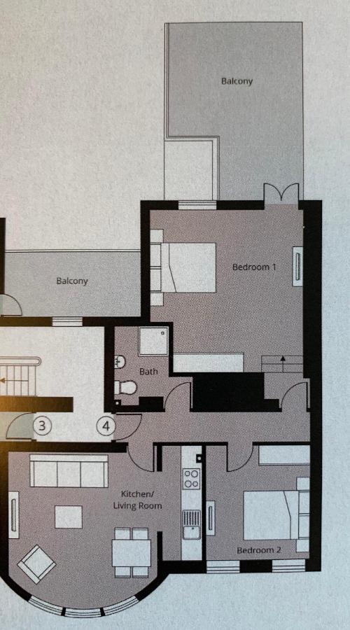 King Street Residence - 2 Bed Γκρέιτ Γιάρμουθ Εξωτερικό φωτογραφία